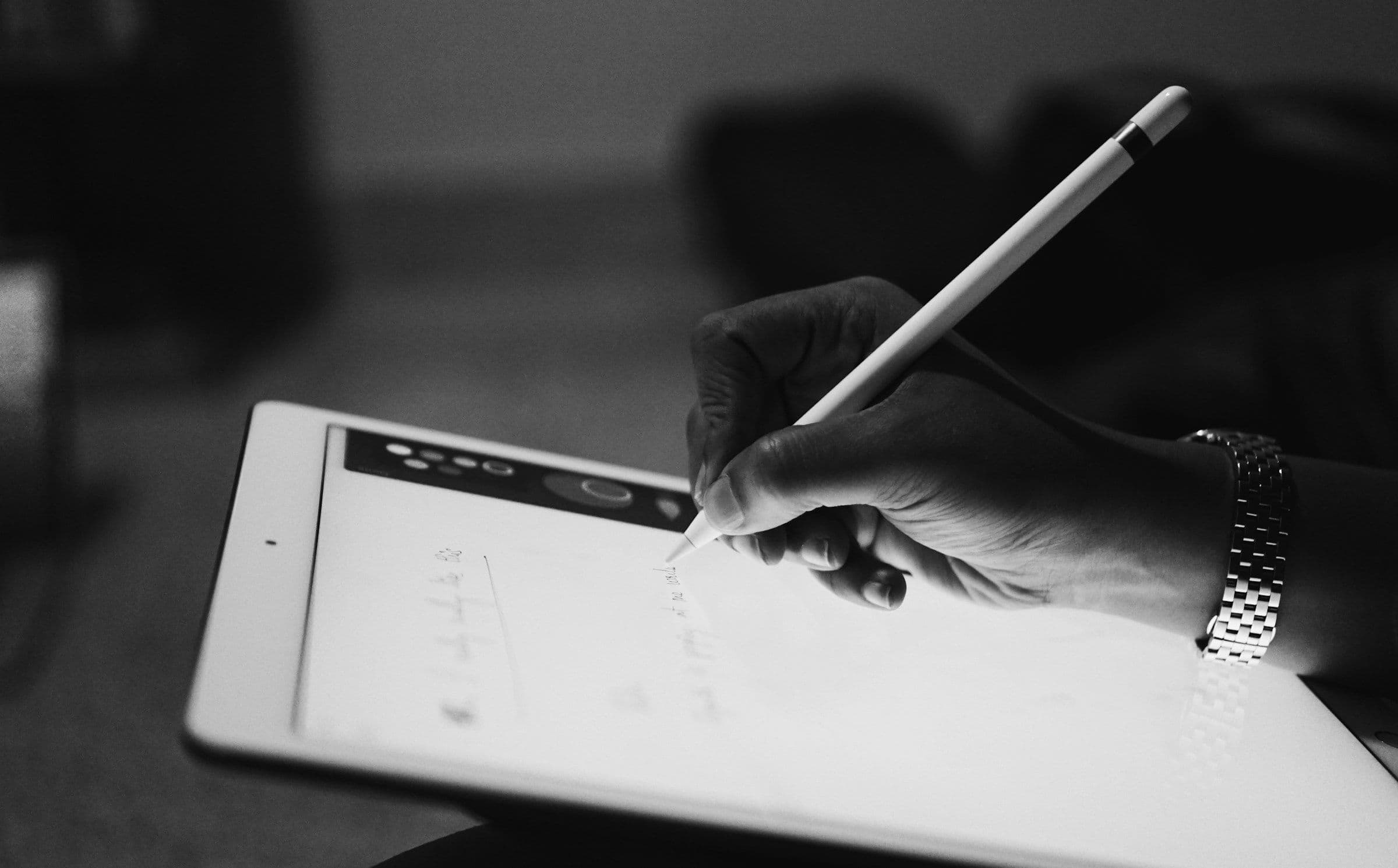 Person Taking Notes -