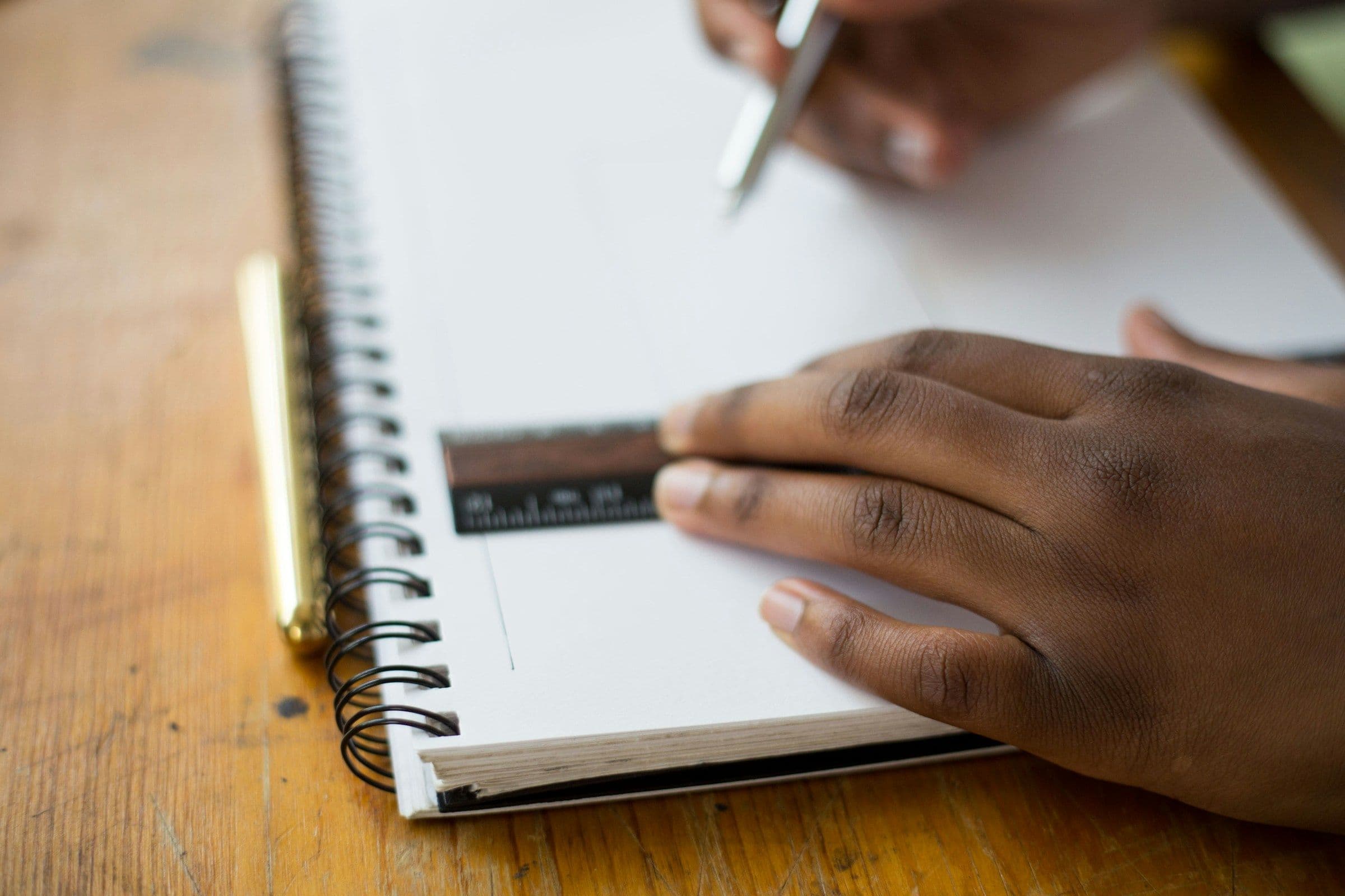 person making a chart - Charting Method of Note Taking