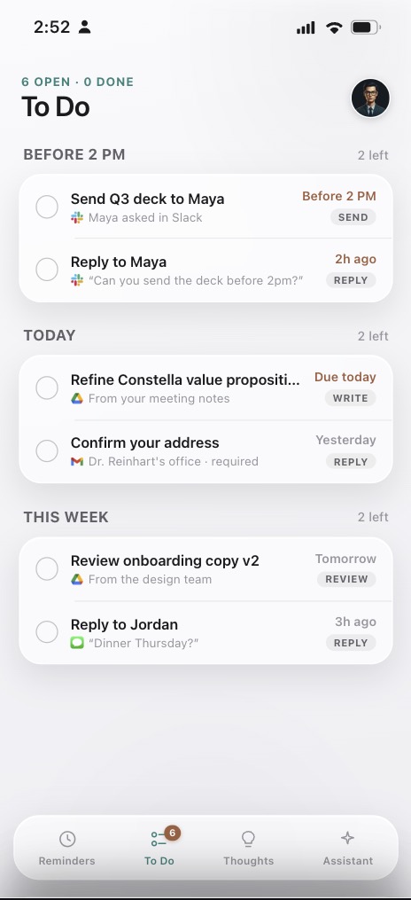 To Do list